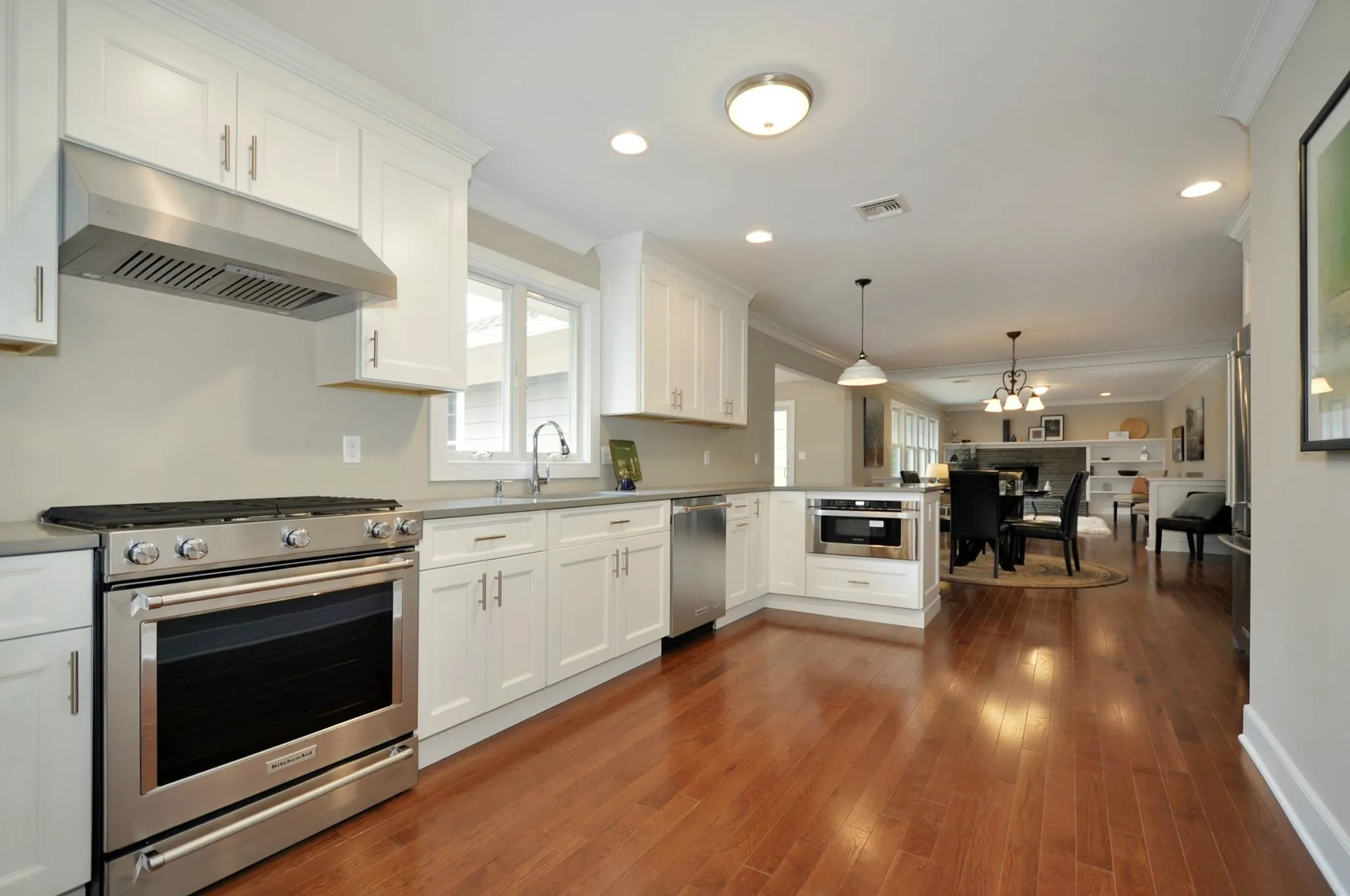 Interior with high-end finish detail